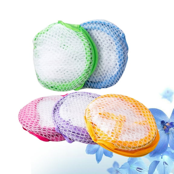 HAKIDZEL 5Pcs Foldable Storage Bins Rectangular Laundry Hamper with Nylon Material for Bedroom