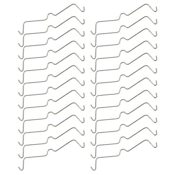 HAKIDZEL 60Pcs Load-Bearing Pegboard Accessory for Homeowners 1in