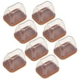 thumbnail image 1 of HAKIDZEL 8Pcs Low Profile Furniture Leg Pads for Carpet Protector Cups, 1 of 8