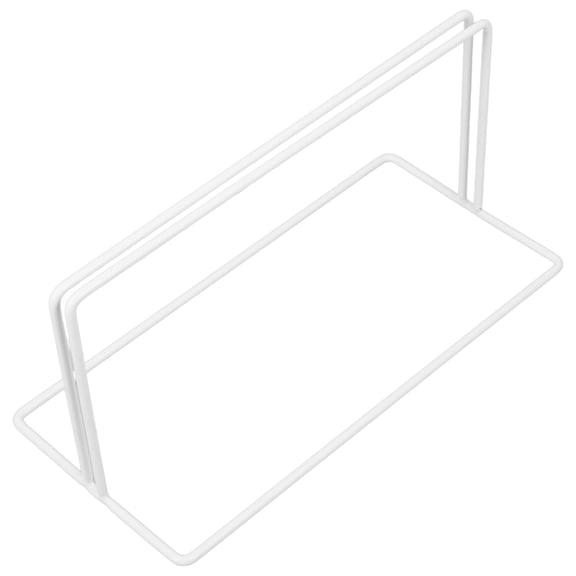 HAKIDZEL Bracket 1Set Metal Grid Wall Holder in White Color