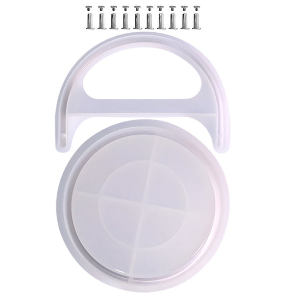 HAKIDZEL Craft Enthusiasts Flexible Durable Reusability Easy Demolding 20.9X7.9Inch Barrel Mold 1 Set