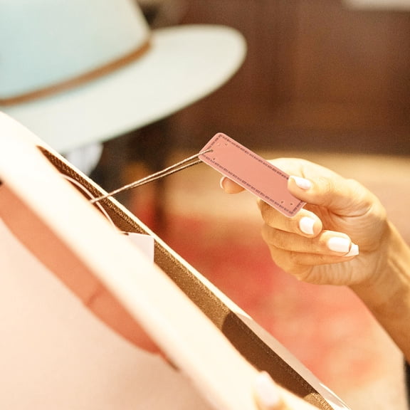 HAKIDZEL Diy Handmade Leather Label 5X1.5in for Jeans Shirts and Coats 100Pcs