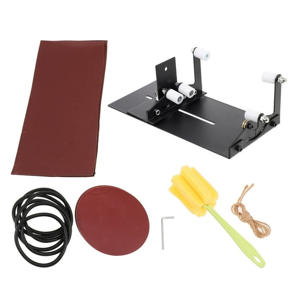 HAKIDZEL Glass Making Tools 1 Set Glass Bottle Cutter for Craft Enthusiasts in Black with Steel