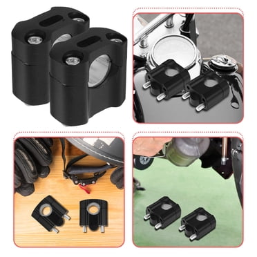 Tusk 7/8" Handlebar Risers – 30mm Lift Kit For Kawasaki KLX300 (1997–2007, 2021–2022) – Easy Bolt-On Height Boost For Motorcycle & ATV