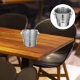 thumbnail image 1 of HAKIDZEL Metal Ice Bin in Silver for Party and Social Gathering 1Pack, 1 of 8