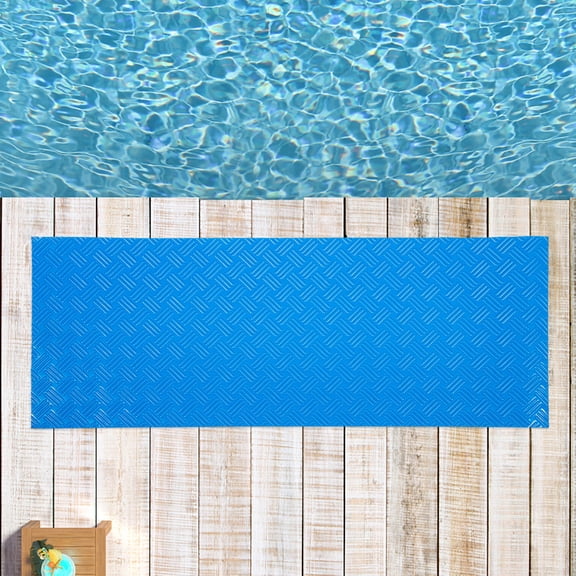 HAKIDZEL PVC Anti-Skid Mat for Swimming Pool 1 Roll Non-Slip Pad .1x2.3in
