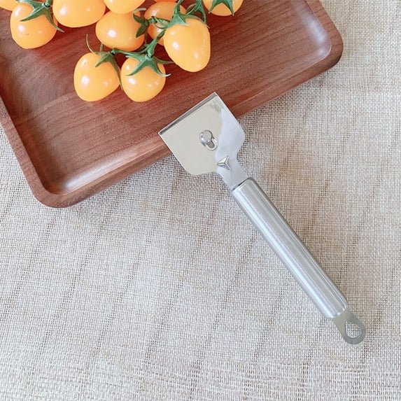 HAKIDZEL Razor Scraper Stainless Steel 1Pcs for General Cleaning 7.1 x 1.6 x 0.8in
