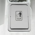 thumbnail image 1 of HAKIDZEL Trash Can Lid Waste Bin Lid 11.8X6.5X1.1In Rectangle Shape Easy Installation For Household Users, 1 of 8