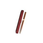 HAKOYA 53315 23.0 Chopsticks Case Set, Zelkova Wood Grain