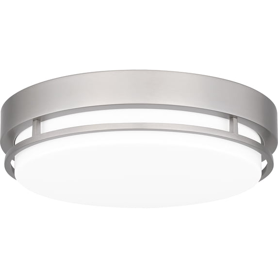HAL1612BN-Quoizel Lighting-Hale - 15W 1 LED Flush Mount-3.5 Inches Tall and 12 Inches Wide-Brushed Nickel Finish