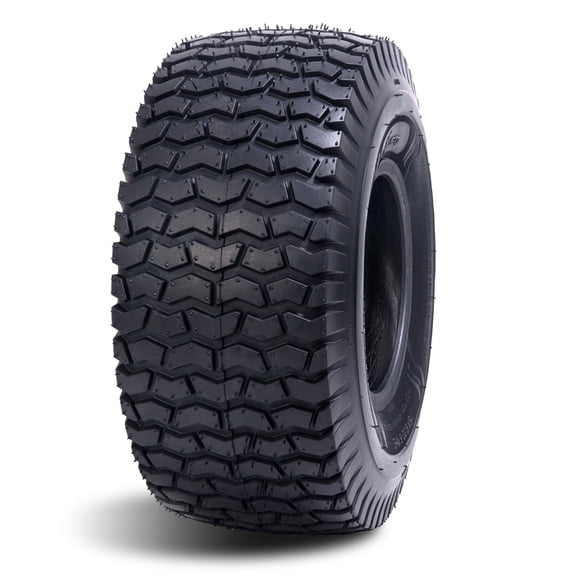HALBERD 15x6.0-6 Lawn Mower Tire for Garden Tractors Riding Mowers, 4PR Tubeless 15x6-6 Tractor Turf Tire