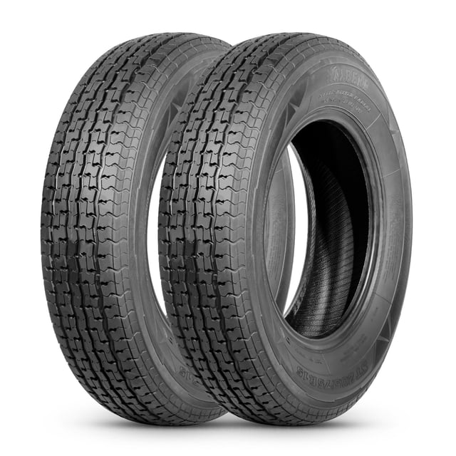 HALBERD Premium Trailer Tires ST205/75R15 8PR Load Range D Heavy Duty