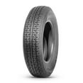 HALBERD Premium Trailer Tires ST205/75R14, 8PR Radial Tubeless, Load Range D, Enhanced Traction