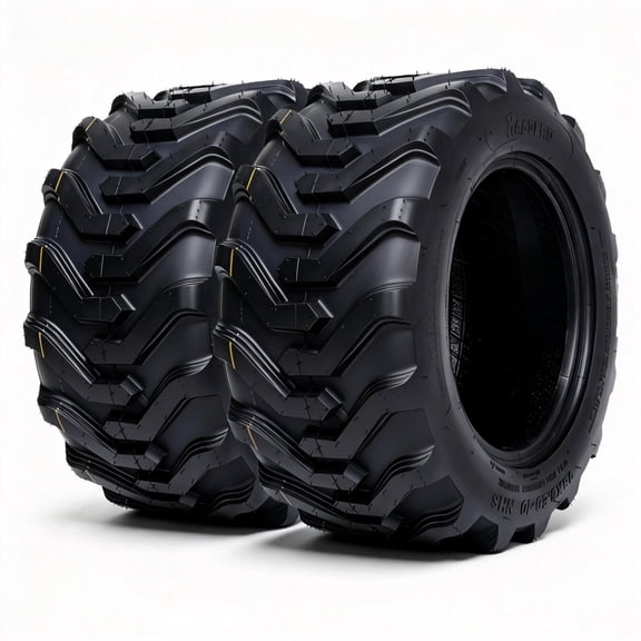 HALBERD Skid Steer Tires 18X8.50-10 H8501 SKS Industrial Tires 8PR Tubeless Set of 2