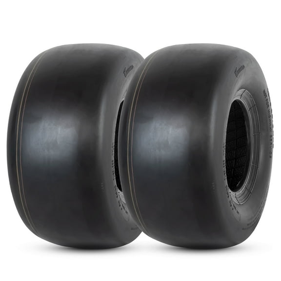 HALBERD Tubeless 13" x 6.5" x 6" Lawn Mower Tires 13x6.5-6 Garden Tractor Tires, Tubeless, Set of 2