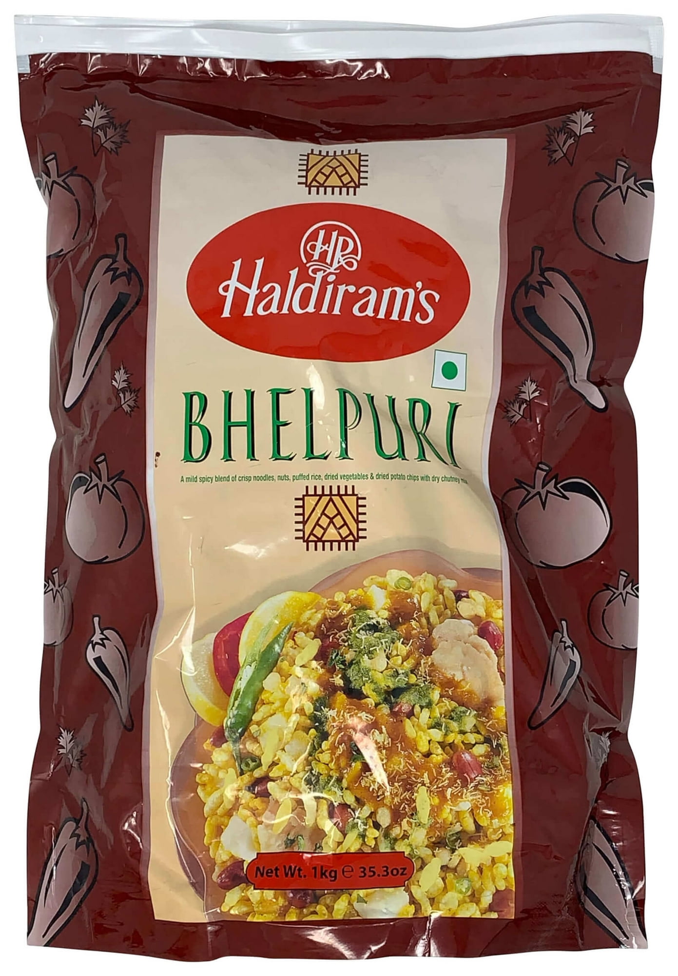 Haldiram's- Bhelpuri 1 Kg - Haldiram Snack
