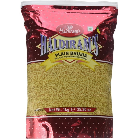 Haldiram's- Plain Bhujia 1 Kg - Haldiram Snack