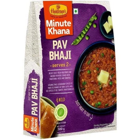 HALDIRAM'S Ready To Eat Pao Bhaji - 300 Grams (10.59oz)