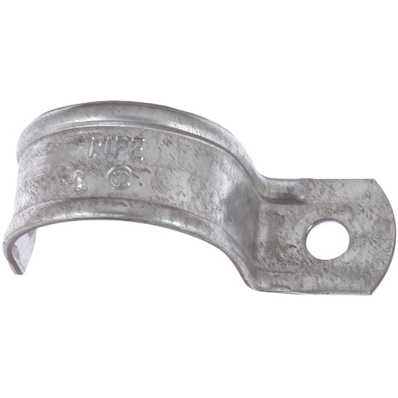 HALEX/SCOTT FETZER 2-Inch 1-Hole Steel Strap for Rigid/IMC Conduit 61120