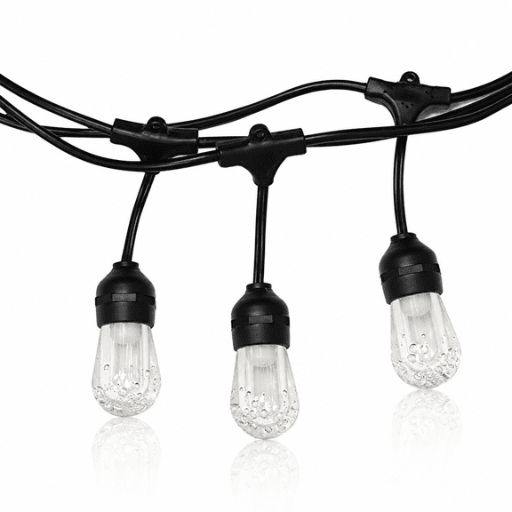 Half Off Ponds LumiNight Cafe String Lights, Color Changing LED, 12 Bulbs, 24 ft, 12W