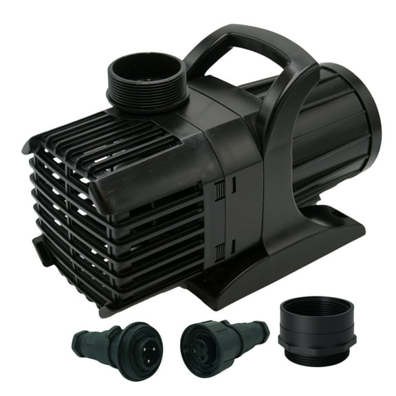 Half Off Ponds Aqua Pulse Submersible Pond Pump for Waterfalls, 8000 GPH, 0.72 HP, 200 ft Cord with Quick Disconnect