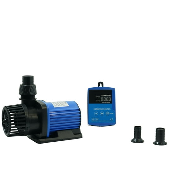HALF OFF PONDS Commando 3,000 GPH Variable Speed Pond Pump, Adjustable Flow Rates 1,200 - 3,000 GPH Max Flow - CO-3000