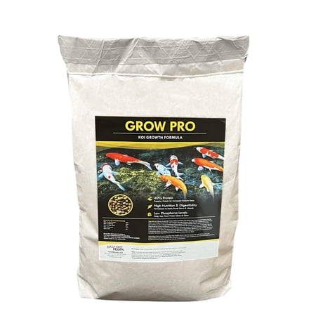 Half Off Ponds Grow Pro Koi & Goldfish 3 mm Food Pellets – 10 lbs Bag
