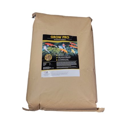 Half Off Ponds Grow Pro Koi & Goldfish 3 mm Food Pellets – 20 lbs Bag,