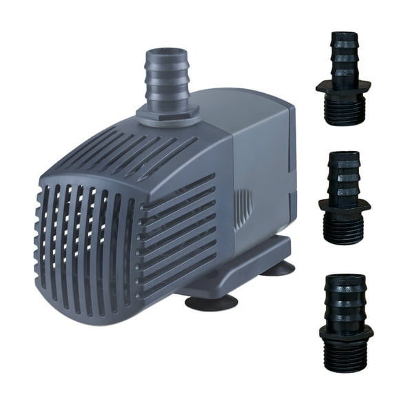 Half Off Ponds Minnow Submersible Pump, 350 GPH for Aquariums & Hydroponics, 20 ft Cord