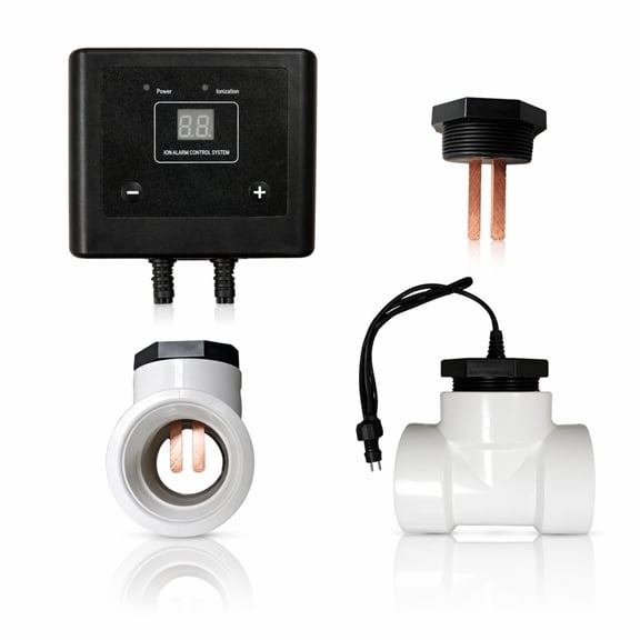 Half Off Ponds Electronic Pond Ionizer System - Water Clarifier Kit for Koi Ponds up to 25,000 Gallons