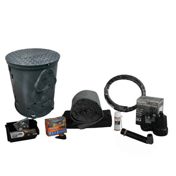 Savio 1200 EPDM Waterfall Kit, 7.5 ft. x 20 ft.