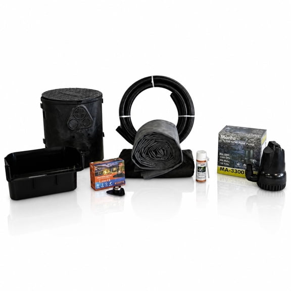 Savio 3300 EPDM Waterfall Kit, 10 ft. x 25 ft.