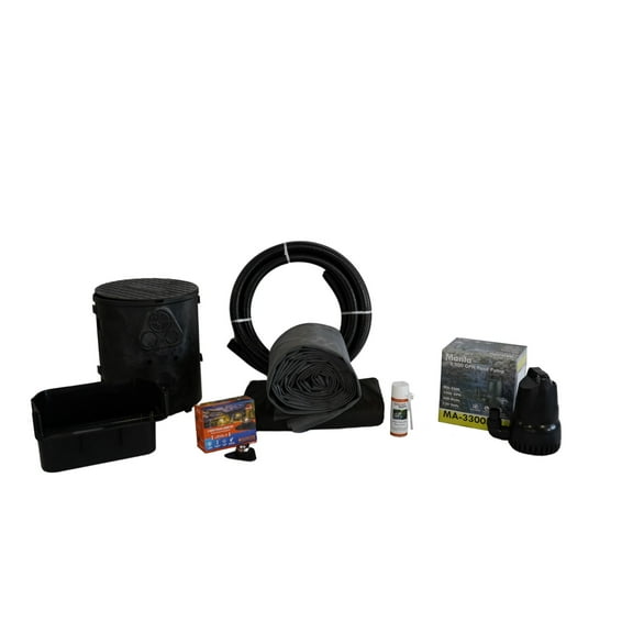 Savio 3300 EPDM Waterfall Kit, 10 ft. x 25 ft.