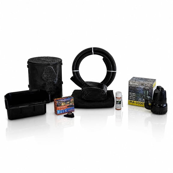 Half Off Ponds Savio 3300 PVC Waterfall Kit 8 ft. x 10 ft.