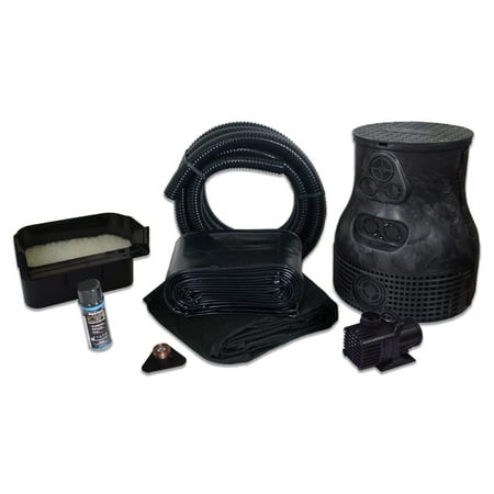 Savio 4000 15' x 25' PVC Waterfall Kit - PVCPMDS8