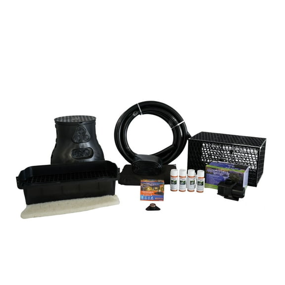 Half Off Ponds Savio Pond Free 6100 PVC Waterfall Kit with MatrixBlox, 15 ft. x 30 ft.