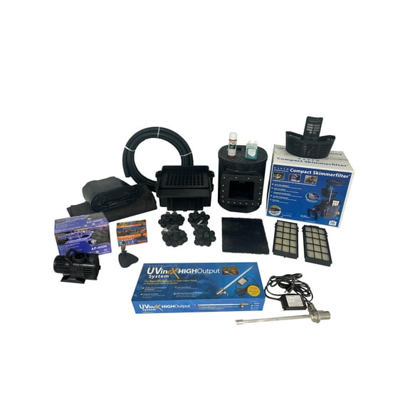 Half Off Ponds Savio Select 4000 PVC Pond Kit with UV Clarifier, 15 ft. x 25 ft.