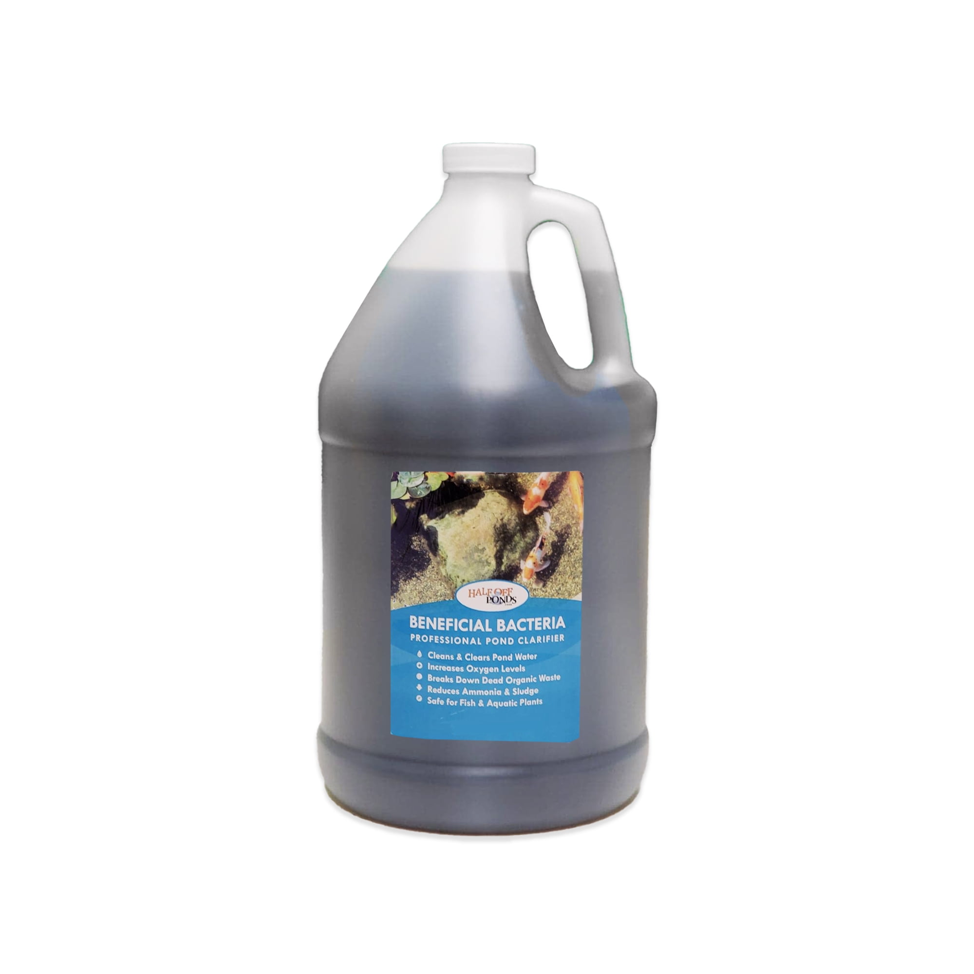 Professional Pond Clarifier Beneficial Bacteria Treatment 1 Gallon