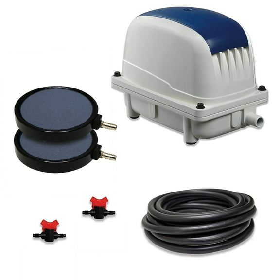 Half Off Ponds OX-Gen 7000 Aeration Kit, 2.50 CFM, 30 ft Tubing