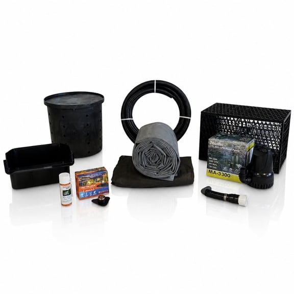 Half Off Ponds Simply Waterfalls 3200 Waterfall Kit with MatrixBlox, 10 ft x 15 ft EPDM