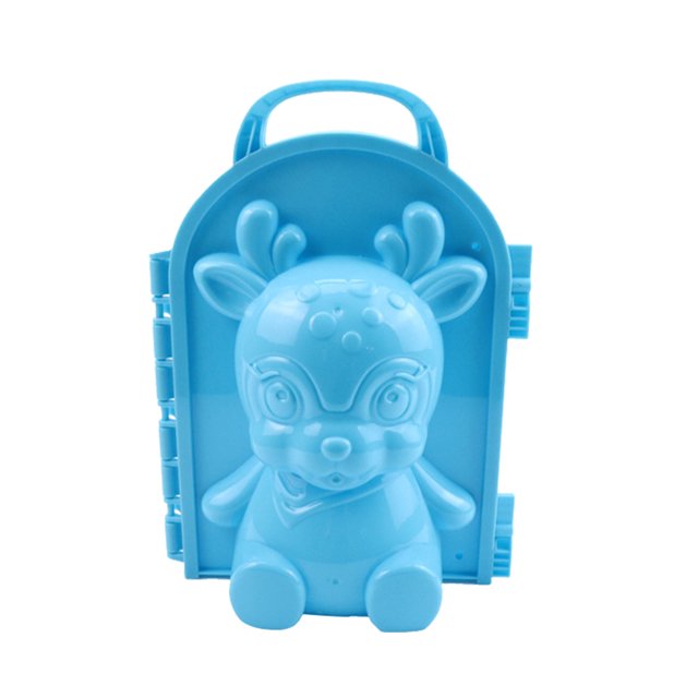 HALJEN Cartoon Deer Kids Toy Clip Winter Maker Outdoor Tool Snowball