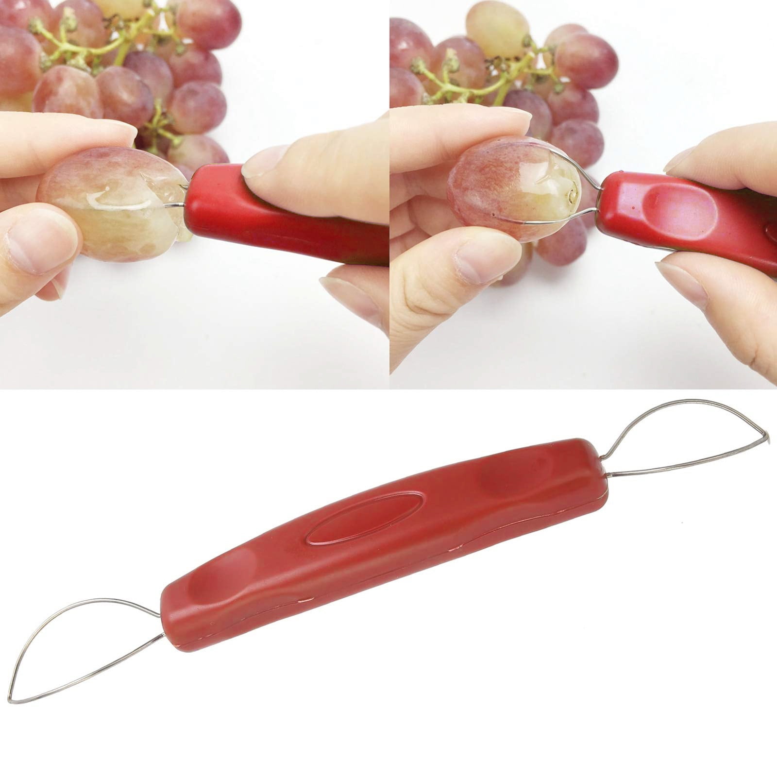 HALJEN Eco Dough Grape Peeler Fruit Grape Skin Peeler Removerportable Kitchen Gadget Peeling