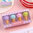 HALJEN Erasers Food Erasers Pencil Erasers for Kids Rewards Children