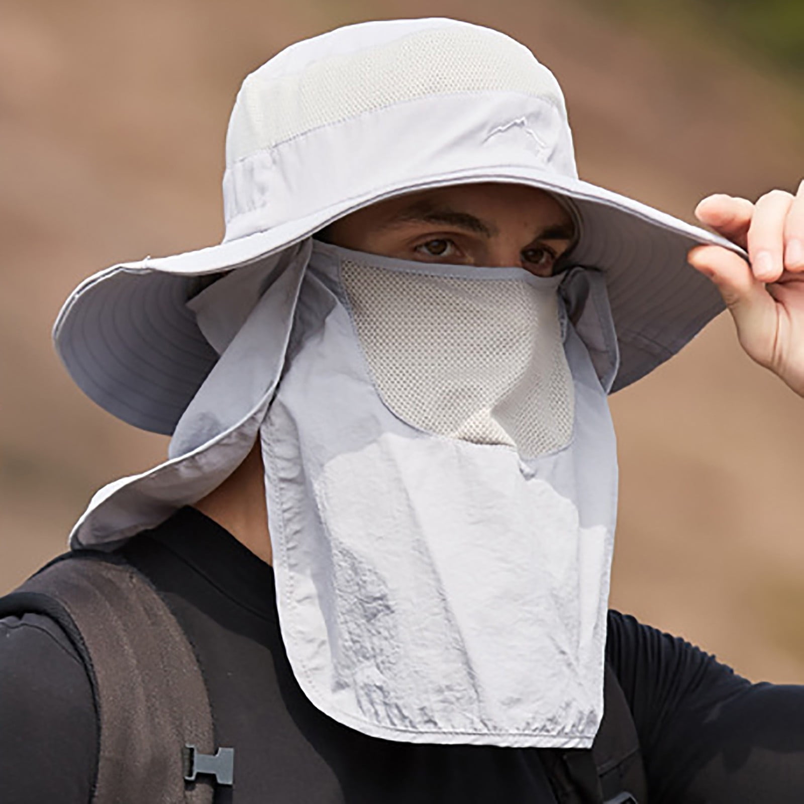 HALJEN Hiking Tents for 1 Person Summer Men Women Fisherman Hat Outdoor