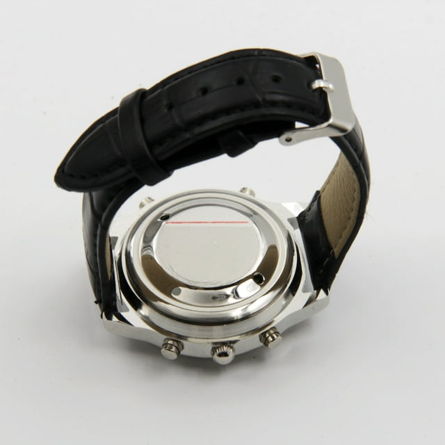 HALJEN Solar Digital Watch English Talking Clock for Blind or Visually