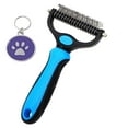 HALJEN Undercoat Brush For Dogs Short Hair Pet Knotting Comb Dog Cat