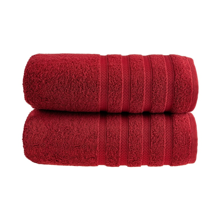 Red decorative towels sale