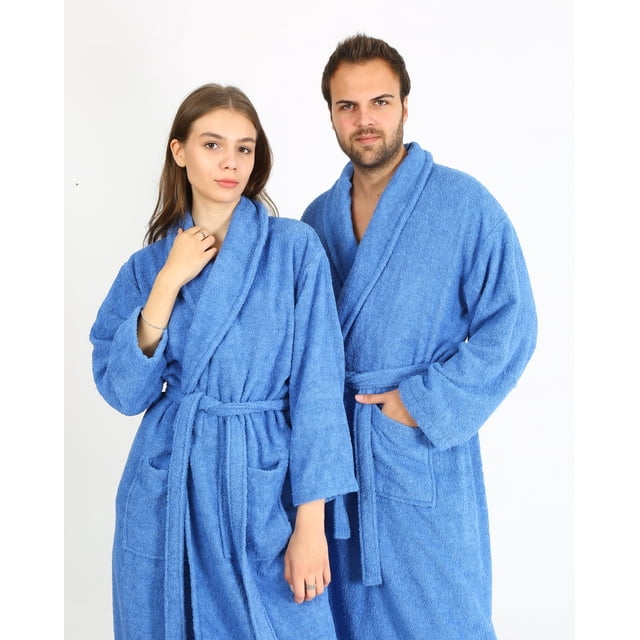 Shower Robe Reference HALLEY Luxury Bathrobe for Women & Men, Shawl Collar Spa Bath Robes ...