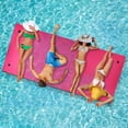 thumbnail image 1 of HALLOLURE 12.8*5FT/8.5*6FT Floating Water Pad Mat for Pool, Beach, Ocean, Lake, 3 Layer Floating Foam Fun Mat for Water Recreation and Relaxing,  Indoor carpet, 1 of 11