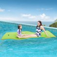 HALLOLURE WARMOUNTS Floating Water Pad for 2 Person, 8 x 4 FT Tear